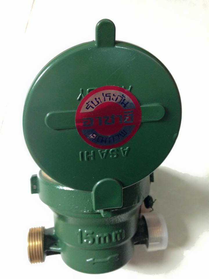 Đồng Hồ Nước Sanwa SV15 mặt sau